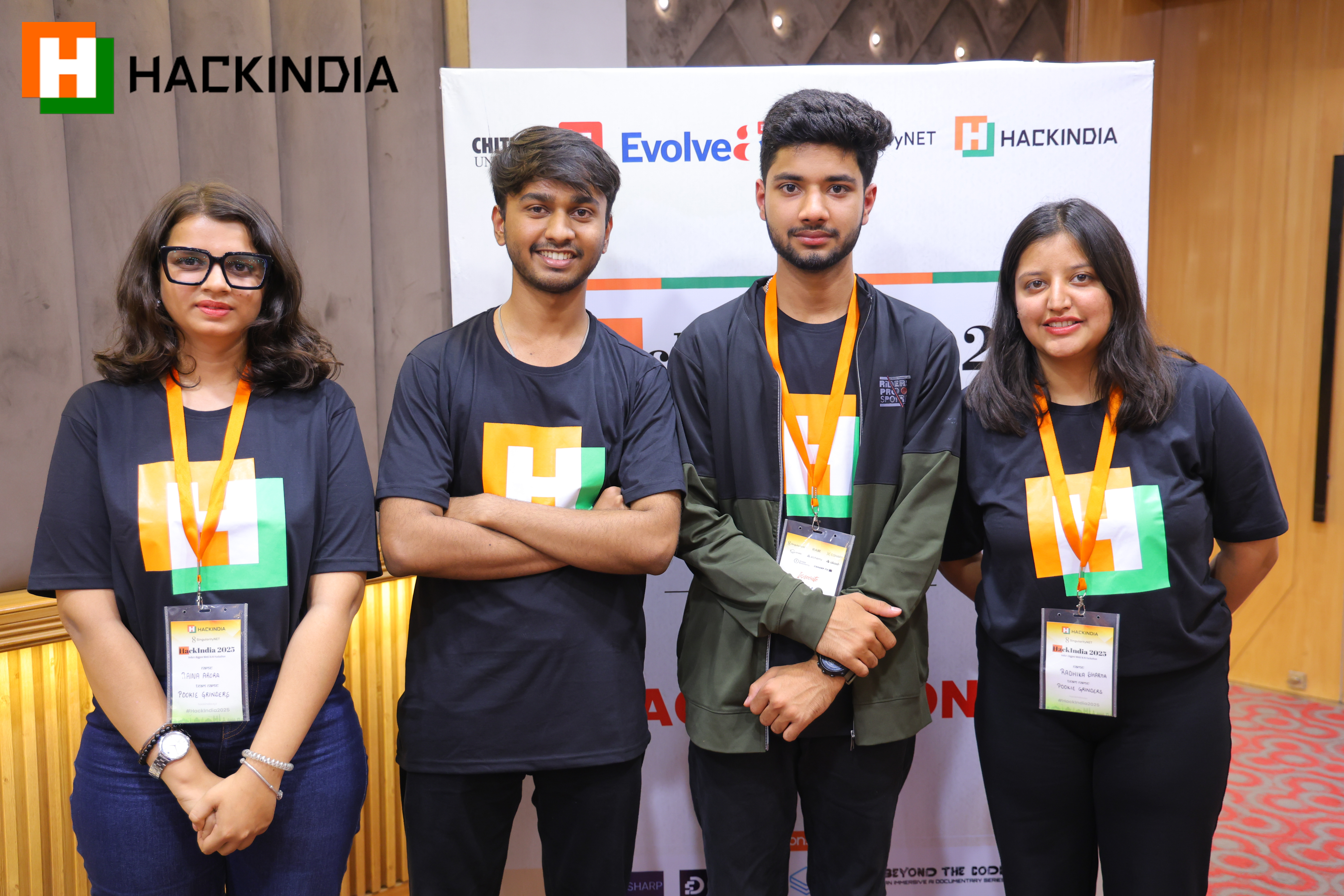 HackIndia 2nd runner-up